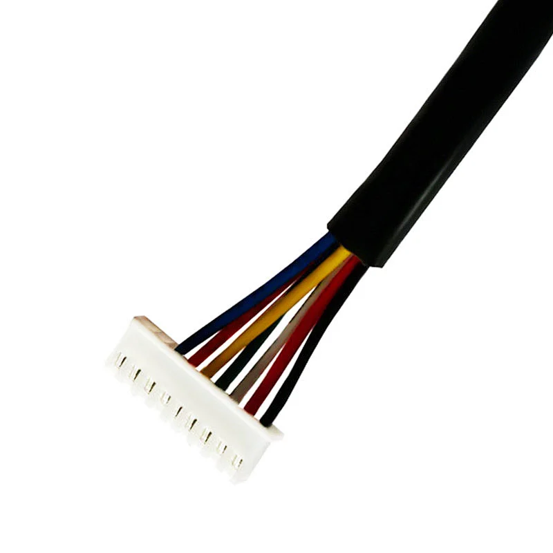 OEM ODM Wire Harness JST XHP 2.54mm 9 pin male to male connector with 7 wire Extension Wire Harness