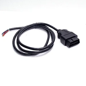 Male Female OBD Connector Wire Assembly OBD 16 Pin Cable Diagnostic Tools