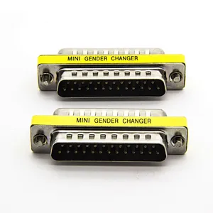 DB25 Female Coupler Adapter D-SUB Connector Mini Gender Changer