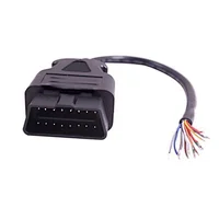 Male Female OBD Connector Wire Assembly OBD 16 Pin Cable Diagnostic Tools