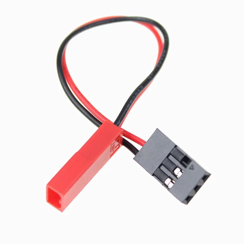 OEM ODM JST SYP 2 PIN 2.5mm Pitch Red Connector Red Black LED male and female wire harness