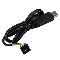 5 pin Dupont 2.54mm to USB-A Male Cable Assemblies Data Cable