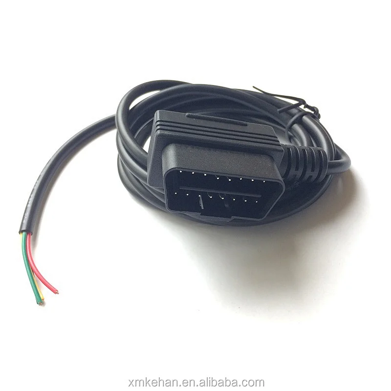 OEM ODM custom 22AWG automobile diagnostic tools OBD connection cable