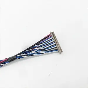 40 Pin Lvds Cable Assembly Custom Electric Wire Harness Replacement