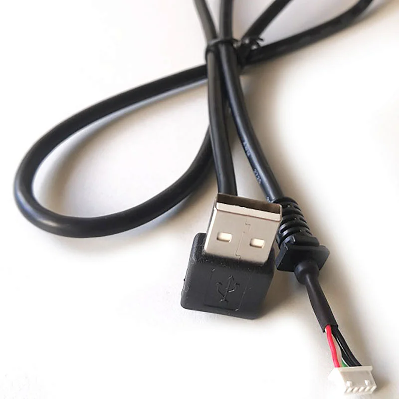 USB Cable Assembly USB 2.0 Male to 5 Pin Molex with Customized Strain Relief