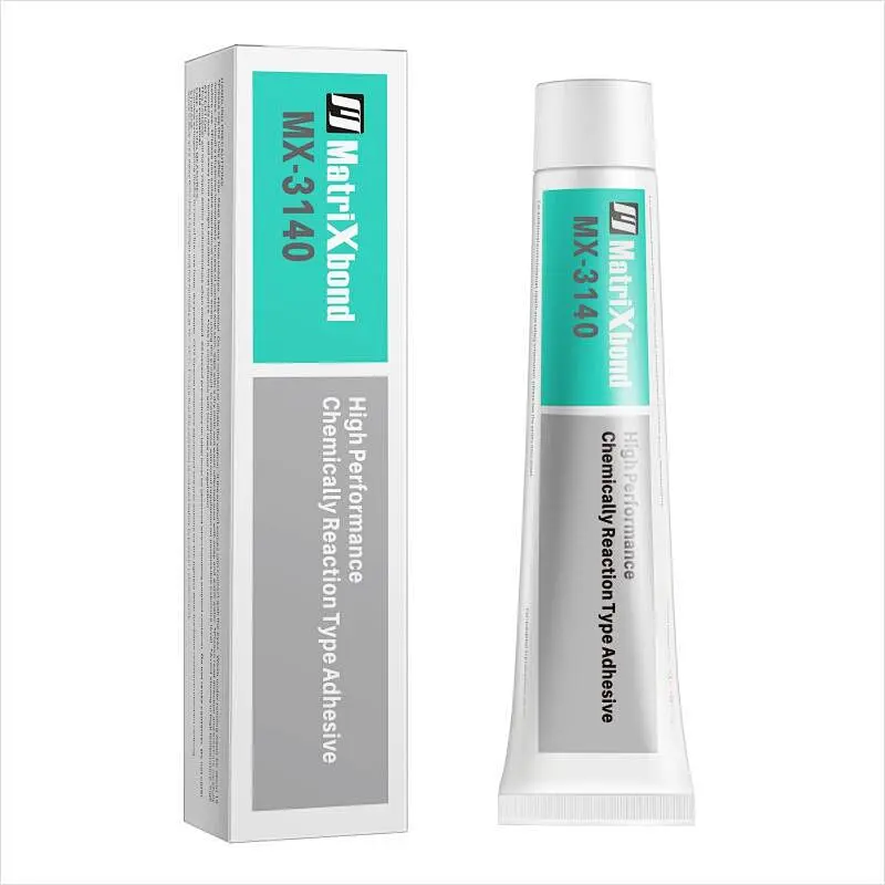 MX-3140 Clear RTV Silicone Rubber Adhesive. Used for Protection of corrosion-sensitive components.