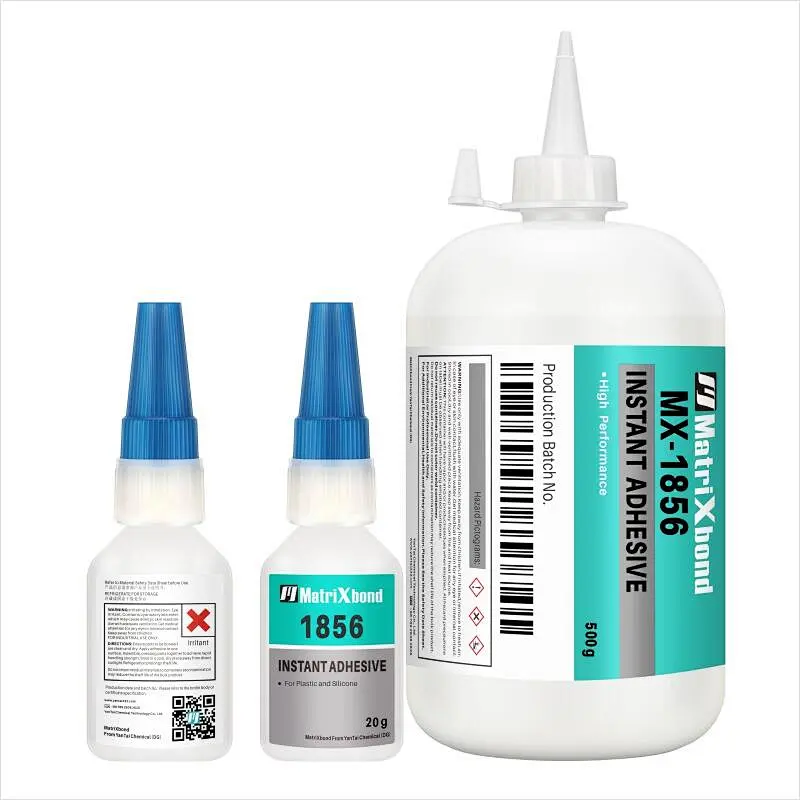 MX-1856 Instant Adhesive, Cyanoacrylate Adhesive.