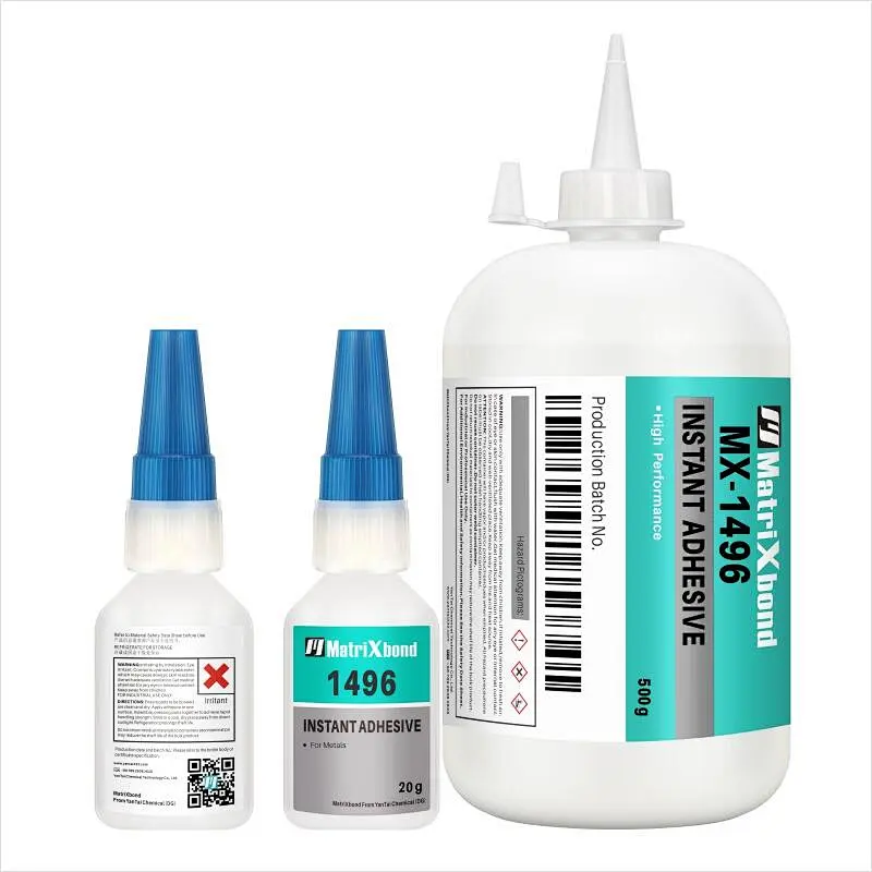 MX-1496 Instant Adhesive, Cyanoacrylate Adhesive.