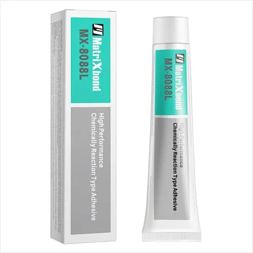 MX-8088L Low Viscosity Electronic Elastomeric Adhesive.