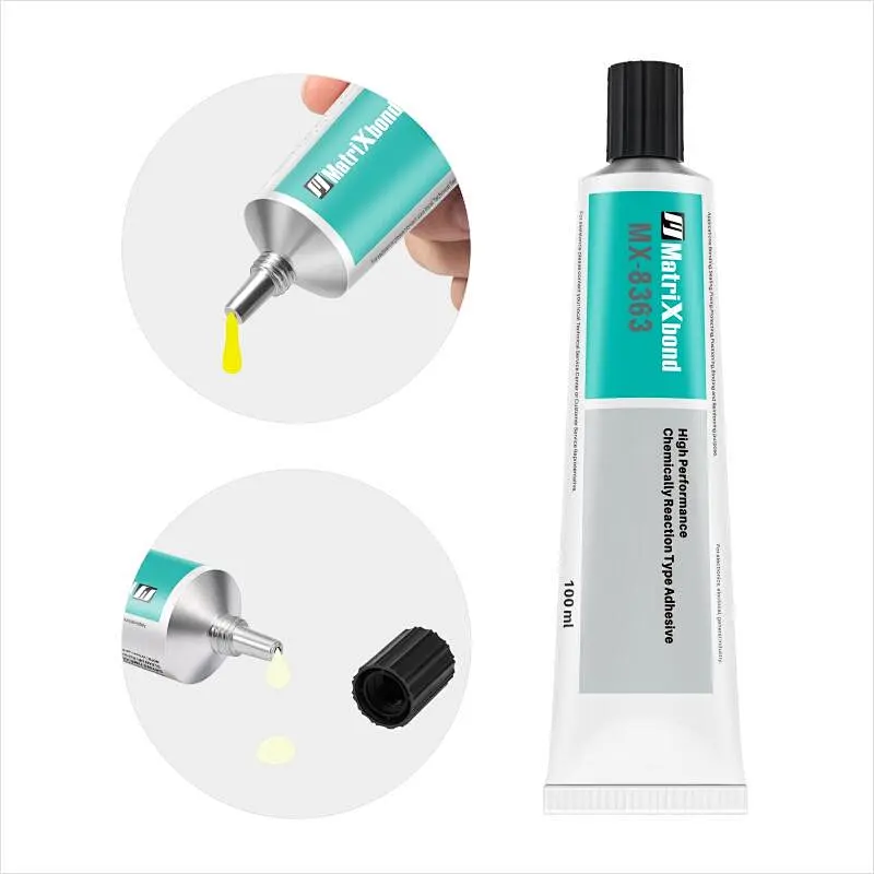 MX-8363 Electronic Flame Retardant Yellow Adhesive.