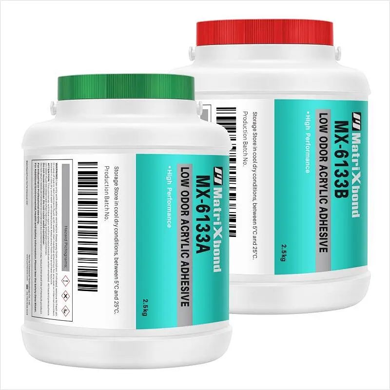 MX-6133 Low Odor Modified Acrylic Structural Adhesive.