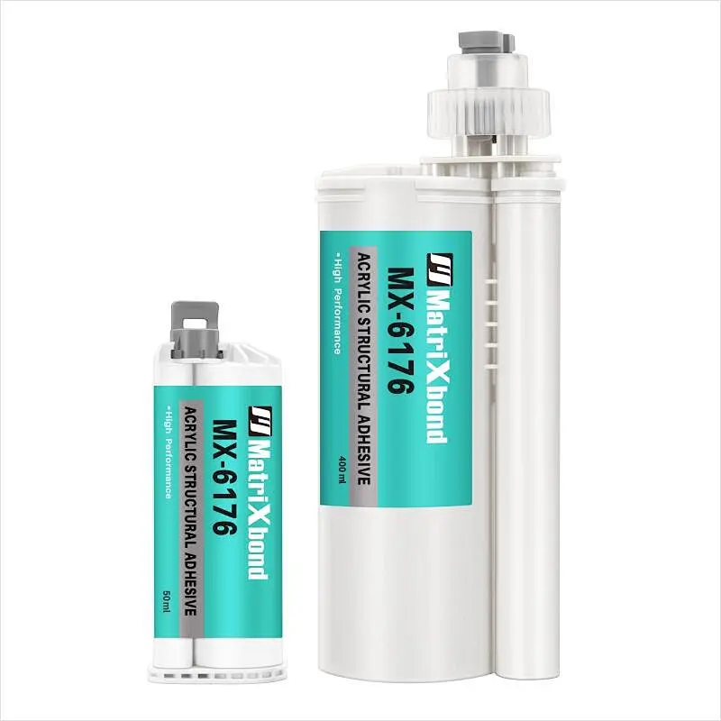 MX-6176 Long operating time Methacrylate Structural Adhesive for Bonding plastics, metals and  ceramics.