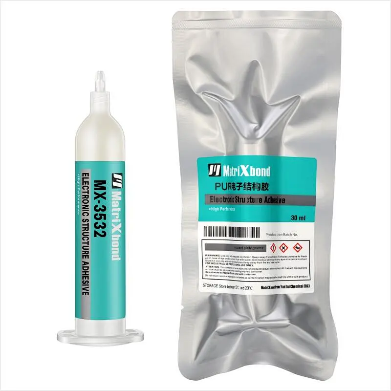 MX-3532 PUR Adhesive, PUR Structural Adhesive, PUR Hot Melt Adhesive.
