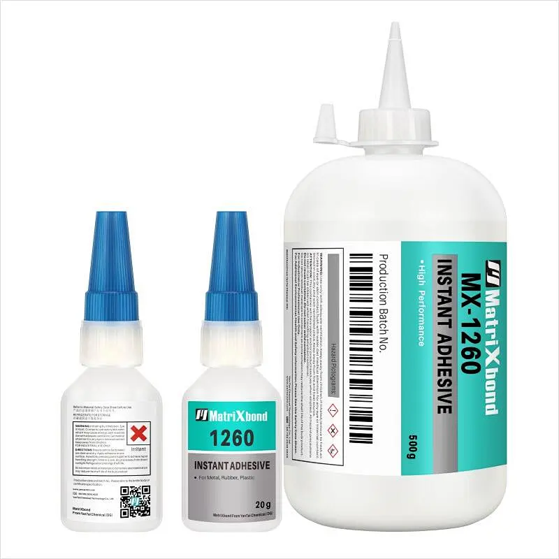 MX-1260 Instant Adhesive, Cyanoacrylate Adhesive.
