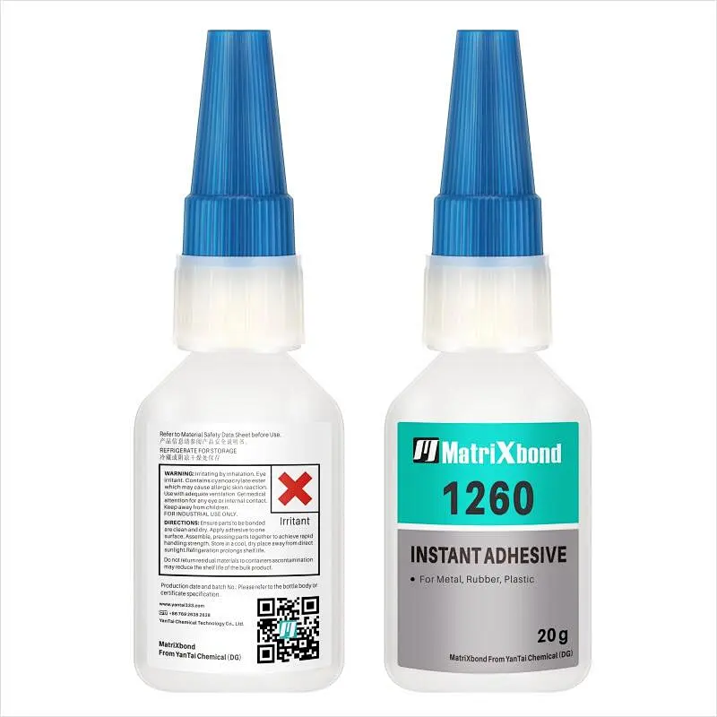 MX-1260 Instant Adhesive, Cyanoacrylate Adhesive.
