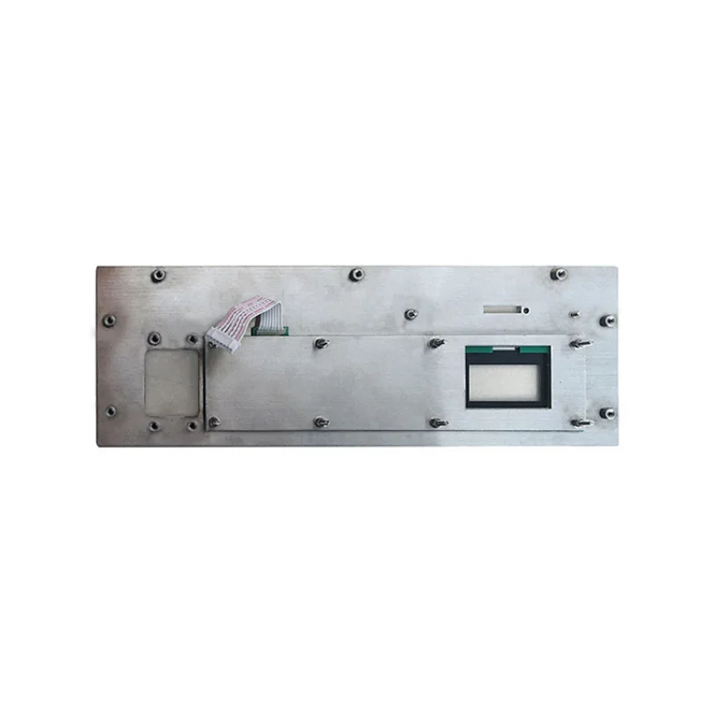 Lcd Display Customized Metal Military Weatherproof 2x6 Layout Keypad