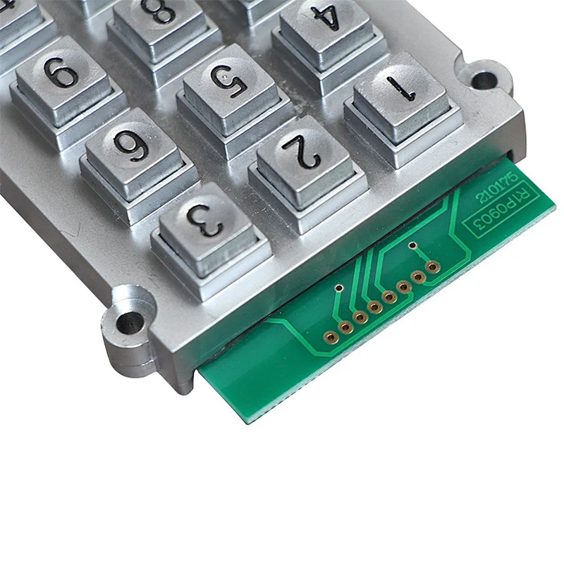 Ip65 Waterproof Zinc Alloy Keypad