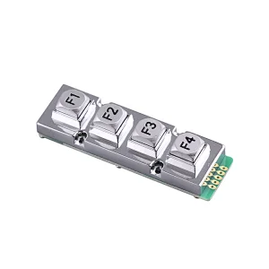 1x4 Zinc Alloy Metal Keypad