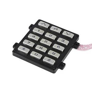 Tactile 3x5 15 Buttons Vending Machine Outdoor Keypad