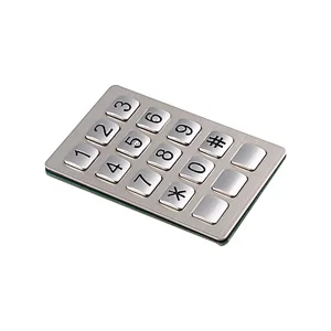 Outdoor Telephone Keypad With Big Buttons