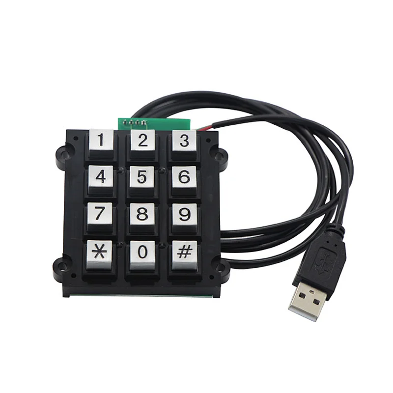 12 Keys Rs232 Numeric Keypad