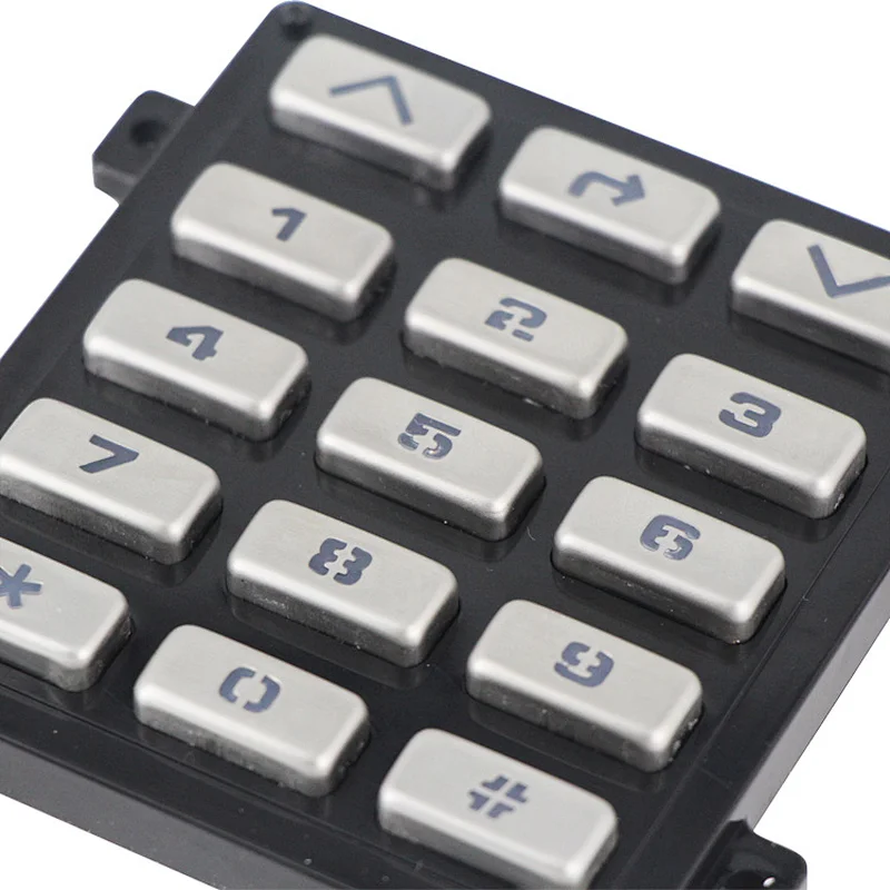 Tactile 3x5 15 Buttons Vending Machine Outdoor Keypad