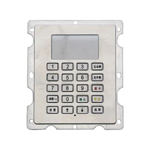 Led Backlight Rugged Vandal Proof Fuel Dispenser Keypad