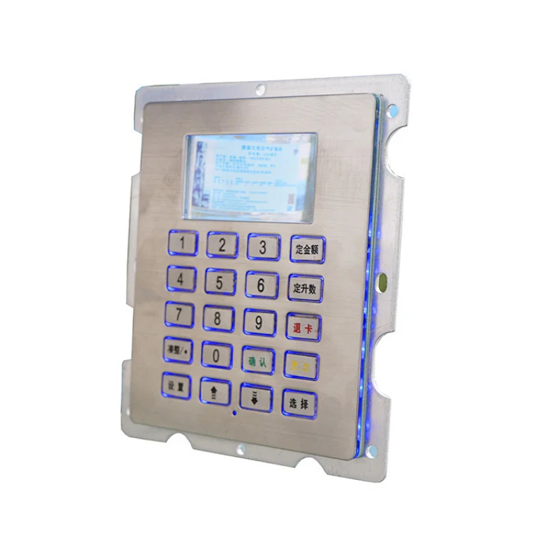 Led Backlight Rugged Vandal Proof Fuel Dispenser Keypad