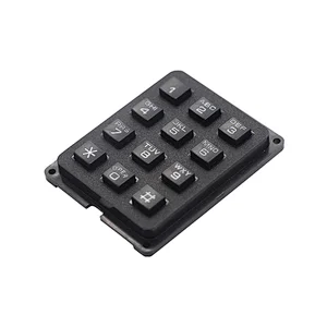 Plastic Numeric Keypad Outdoor Keypad 3x4 Matrix Keypad