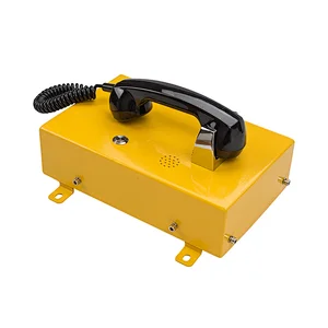 Ip65 Rugged Dust Proof Auto Dial Sip Underground Mining Telephone