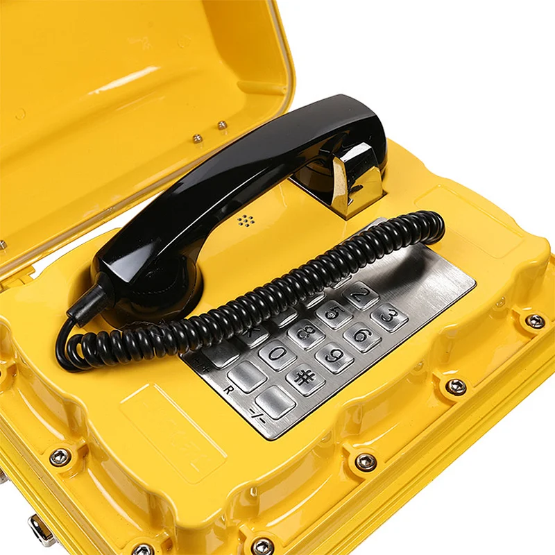 Voip Ip Sip Phone Vandal Resistant Telephone For Tunnel