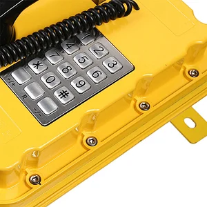 Wall Mounting Aluminum Alloy Explosion Proof Atex Certificated Telephone