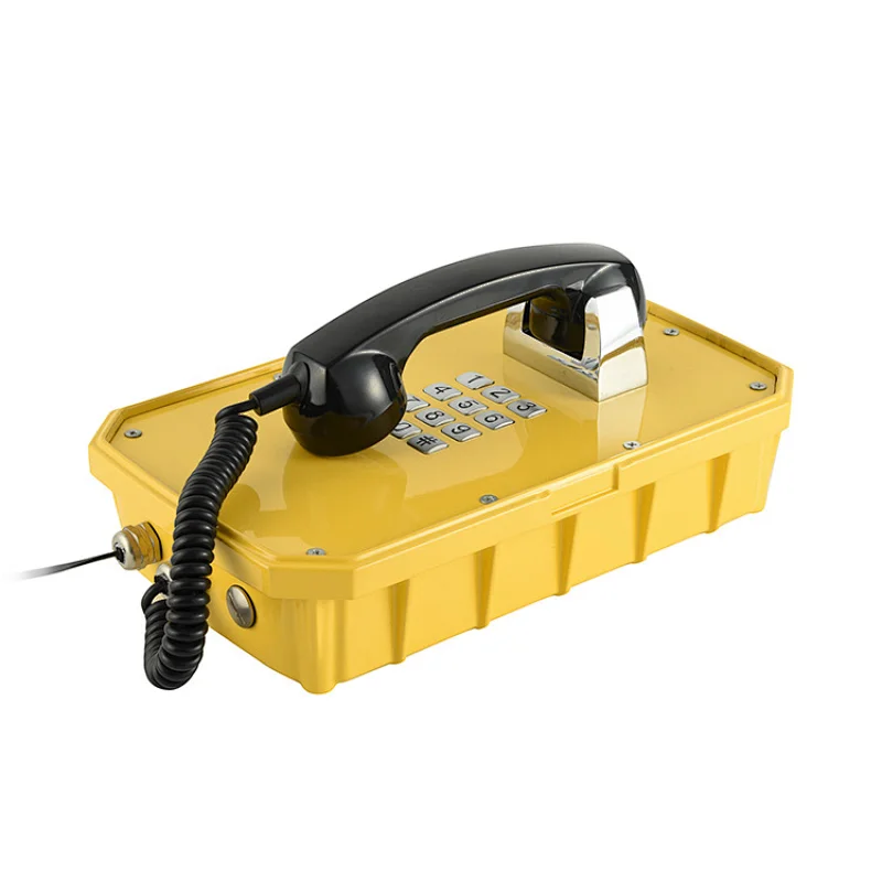 Phone Aluminum Alloy Retro Phone Voip Maritime Weatherproof Telephone