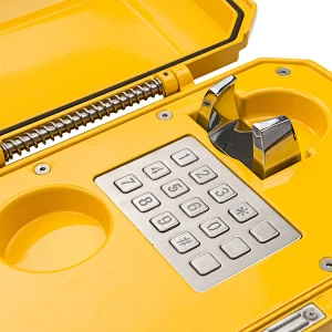 Industry Public Telephone With Horn Loudspeaker And Siren Light