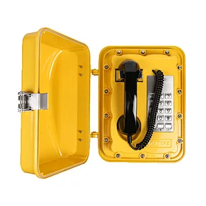 Voip Ip Vandal Resistant Telephone For Tunnel