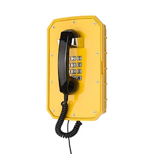 Phone Aluminum Alloy Retro Phone Voip Maritime Weatherproof Telephone
