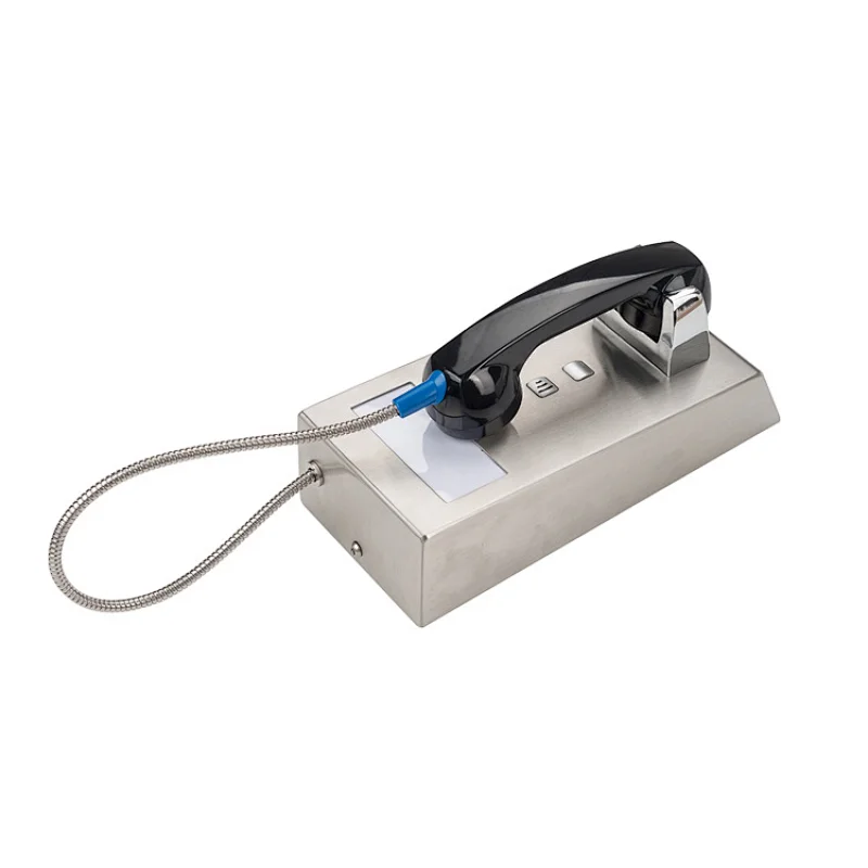 Stainless Steel Inmate Secure Prison Telephone With Volume Control