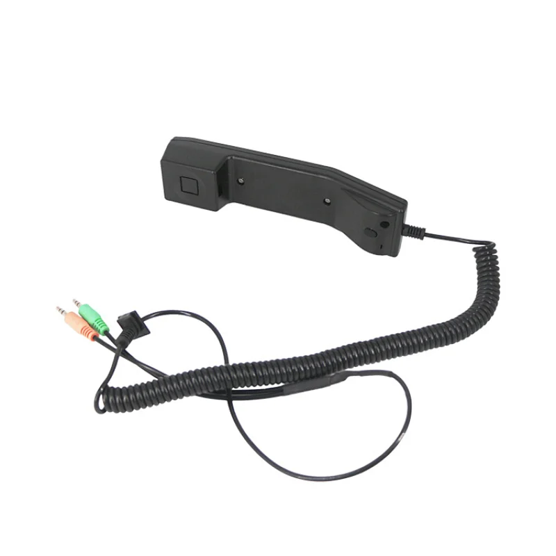 Industrial Telephone K-style Dust Proof Plastic Telephone Handset