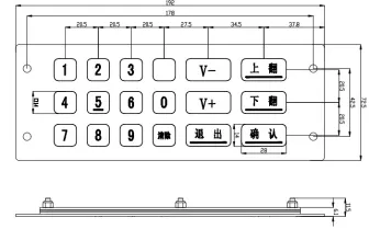 3x6 layout 18 keys