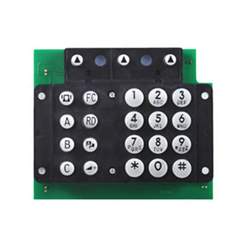 Industrial waterproof metal keypad