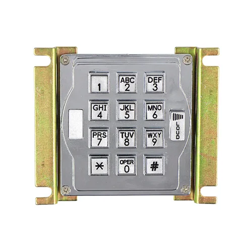 Public Telephone Keypad With Volume Contorl Button