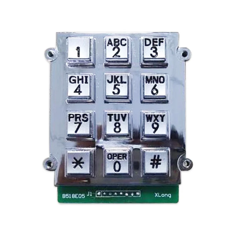 Vandal Proof Industrial Telephone Keypad