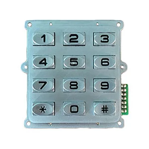 Industrial Metal Code Door Lock Keypad