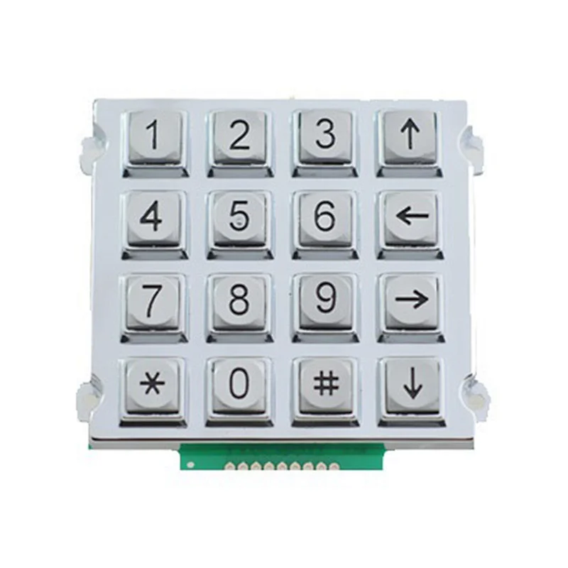 4x4 Matrix Vandal Proof Fuel Dispenser Keypad