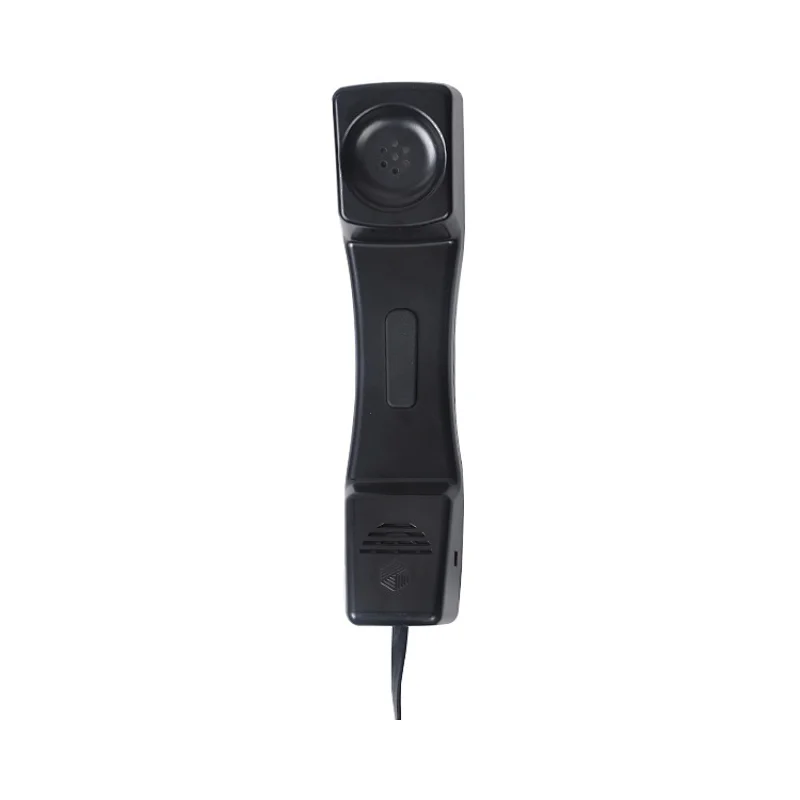 Waterproof handset for public telephone