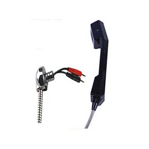 Public K-style Telephone Handset With Metal Joint