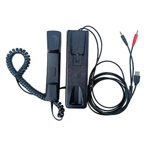 Voip Usb Handset With Stand And Ptt Switch