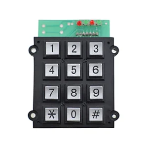 12 Keys Rs232 Numeric Keypad