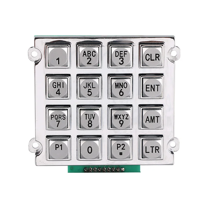 4x4 Matrix Vandal Proof Fuel Dispenser Keypad
