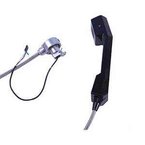 Public K-style Telephone Handset With Metal Joint